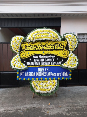 Papan Bunga Duka di Salembaran Jaya